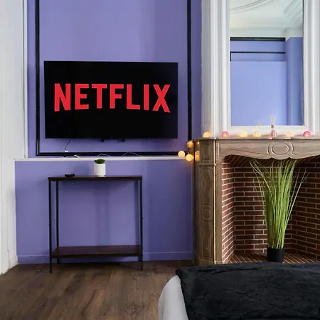 Appartement Ng Prestige - Lille L Trichon - Balneo - Netflix - Wifi Roubaix