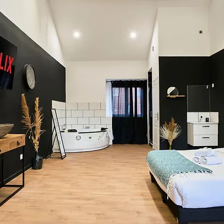 Appartement Ng Prestige - Lille L Trichon - Balneo - Netflix - Wifi
