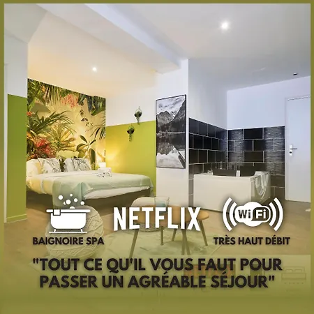Ng Prestige - Lille L Trichon - Balneo - Netflix - Wifi Roubaix