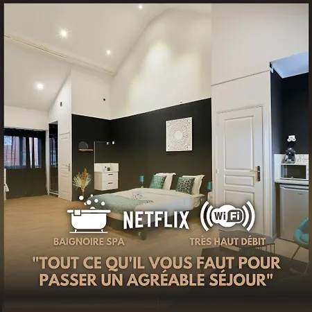 Ng Prestige - Lille L Trichon - Balneo - Netflix - Wifi *