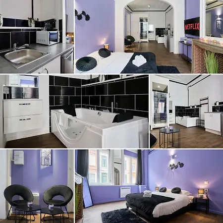 Ng Prestige - Lille L Trichon - Balneo - Netflix - Wifi Appartement Roubaix